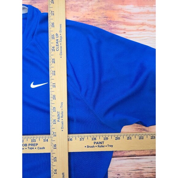 Nike Dri-Fit Mens Blue Athletic T-Shirt Small - Picture 8 of 8